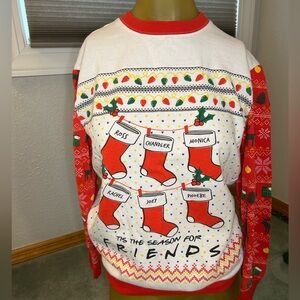 Women’s sized XS Friends themed holiday Christmas sweater.